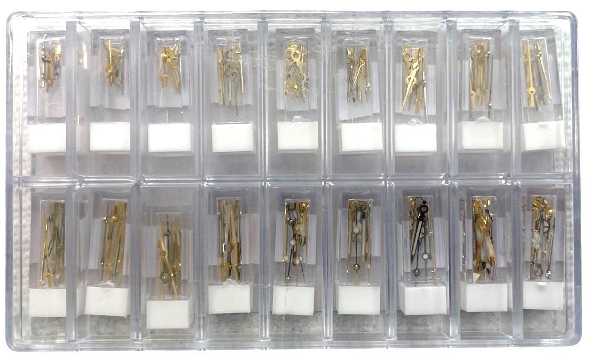 72 set Watch Hands Assortment to fit Rolex Models - Universal Jewelers & Watch Tools Inc.