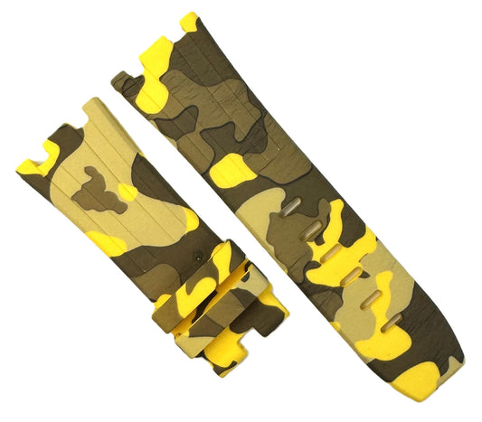 New 28x24 mm Camouflage Pattern Multicolor AP Rubber Band - Universal Jewelers & Watch Tools Inc.