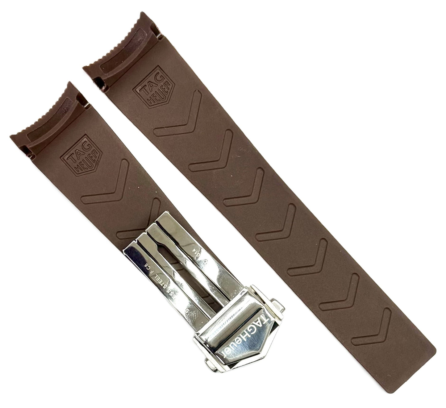 22mm & 24mm High - Quality Rubber TAG HEUER AQUARACER Watch Band - Universal Jewelers & Watch Tools Inc.