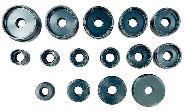 Crystal Glass & Watch Case Back Pressing Tool Kit with Different types of Dies - Universal Jewelers & Watch Tools Inc.