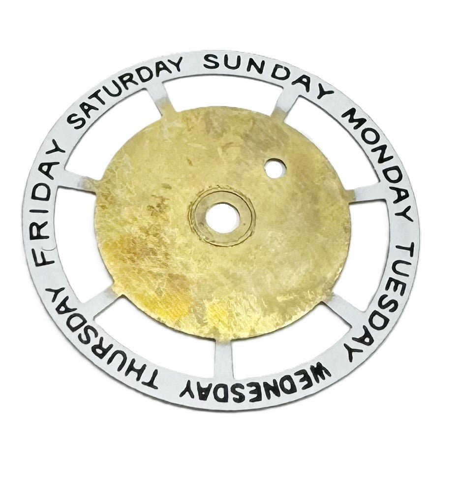 Generic Day Disc for ETA movement 2834 - 2, 2834, 2846, 2878 - Universal Jewelers & Watch Tools Inc.