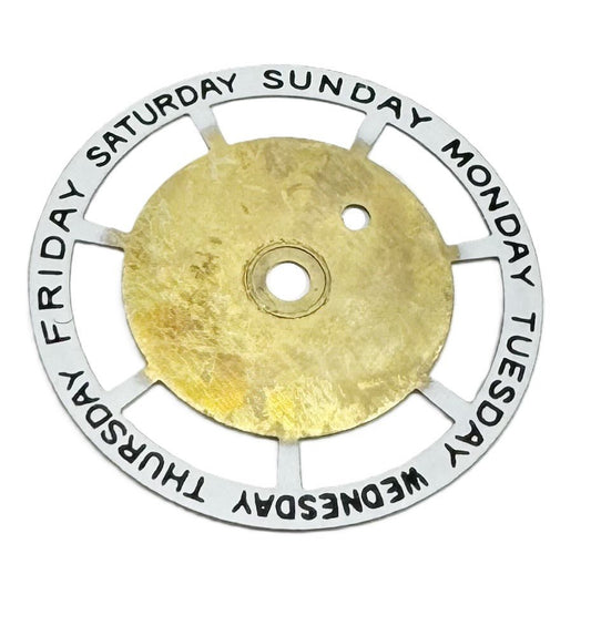 Generic Day Disc for ETA movement 2834 - 2, 2834, 2846, 2878 - Universal Jewelers & Watch Tools Inc.