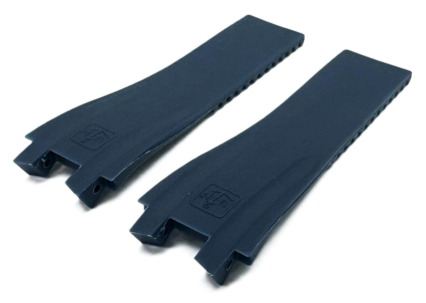 20x26x20 mm Plain Rubber Blue Color Watch Band for ULYSSE NARDIN Watches, Blast Series - Universal Jewelers & Watch Tools Inc.