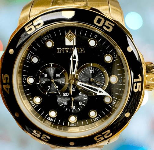 The Stainless - Steel GOLD BOLD Style Watch, INVICTA 45726 - Universal Jewelers & Watch Tools Inc.