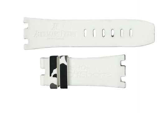 New 28x24 mm Camouflage Pattern White Color AP Rubber Band - Universal Jewelers & Watch Tools Inc.