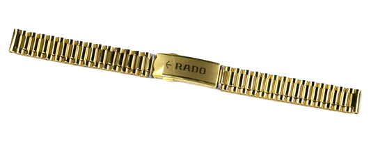 18mm GOLD color Stainless Steel President Style RADO Watch Band