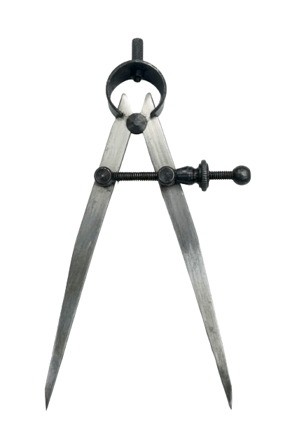 Divider 4" Steel Measuring Compass Gauge Jewelers' Tools - Universal Jewelers & Watch Tools Inc.