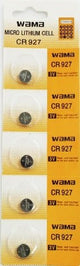 Lithium Cell - CR927, 1 Pack 5 Batteries, Available for bulk order - Universal Jewelers & Watch Tools Inc.