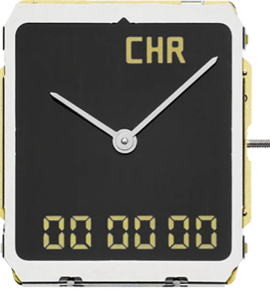 ETA Digital Analog Quartz Movement 988.333 Swiss Made