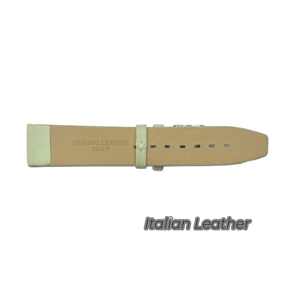 12PCS Light Green Leather Flat Plain Unstitched Watch Band Sizes 18MM - 20MM - Universal Jewelers & Watch Tools Inc.