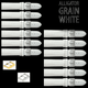 12PCS Alligator Grain WHITE Leather Watch Band (12MM - 30MM + XXL Sizes) Padded & Stitched - Universal Jewelers & Watch Tools Inc.