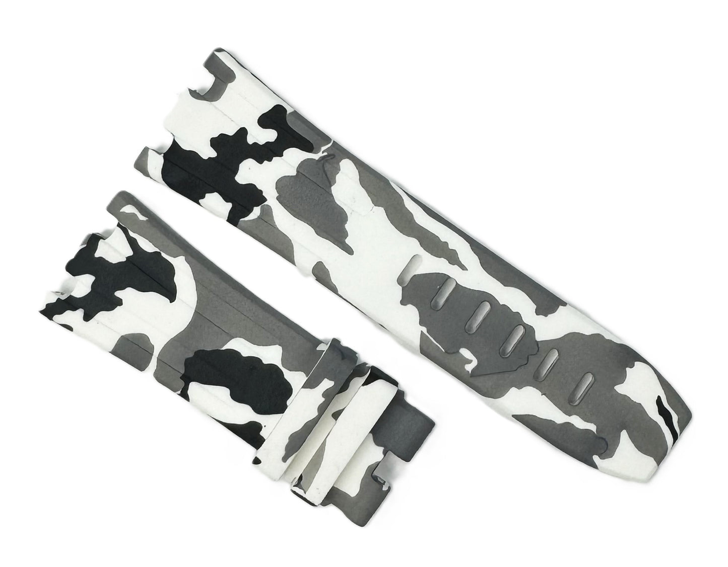 New 28x24 mm Camouflage Pattern White Color AP Rubber Band - Universal Jewelers & Watch Tools Inc.