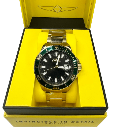 INVICTA Pro DIVER QUARTZ 46047 Rugged Elegance Gold Men Watch - Universal Jewelers & Watch Tools Inc.