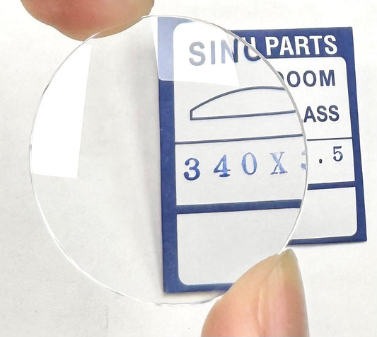 Crystal Assortment Single Dome, Thickness 1.5 mm, Total 35 Pcs - Universal Jewelers & Watch Tools Inc.