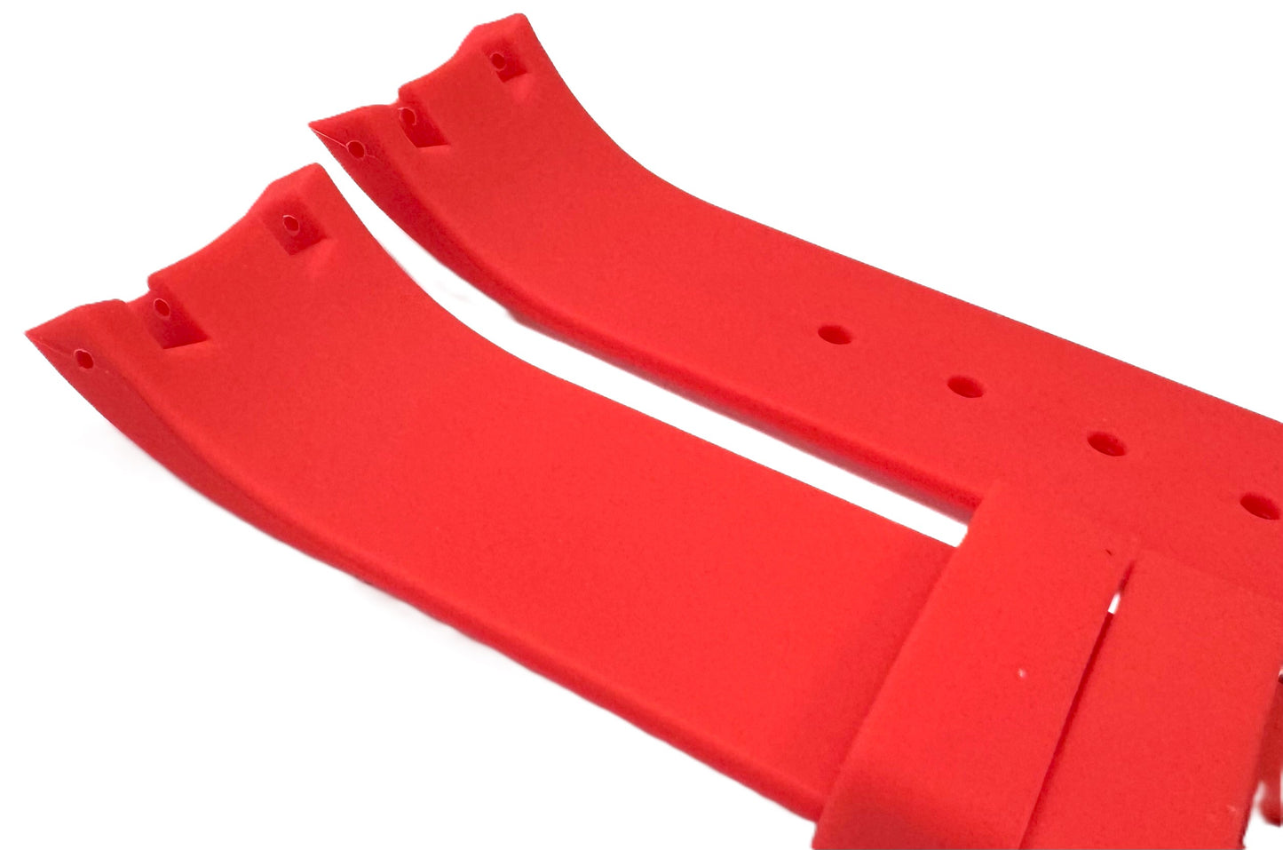 24mm Red Color Silicon Rubber Watch Band for JOE RODEO Master