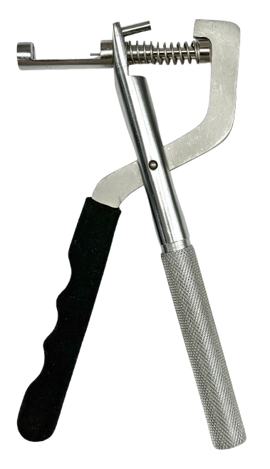 19mm wide Band Link Remover Plier Type with wooden handle - Universal Jewelers & Watch Tools Inc.