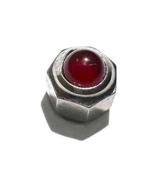4.7mm Genuine Cartier Crown with Maroon Stone - Universal Jewelers & Watch Tools Inc.
