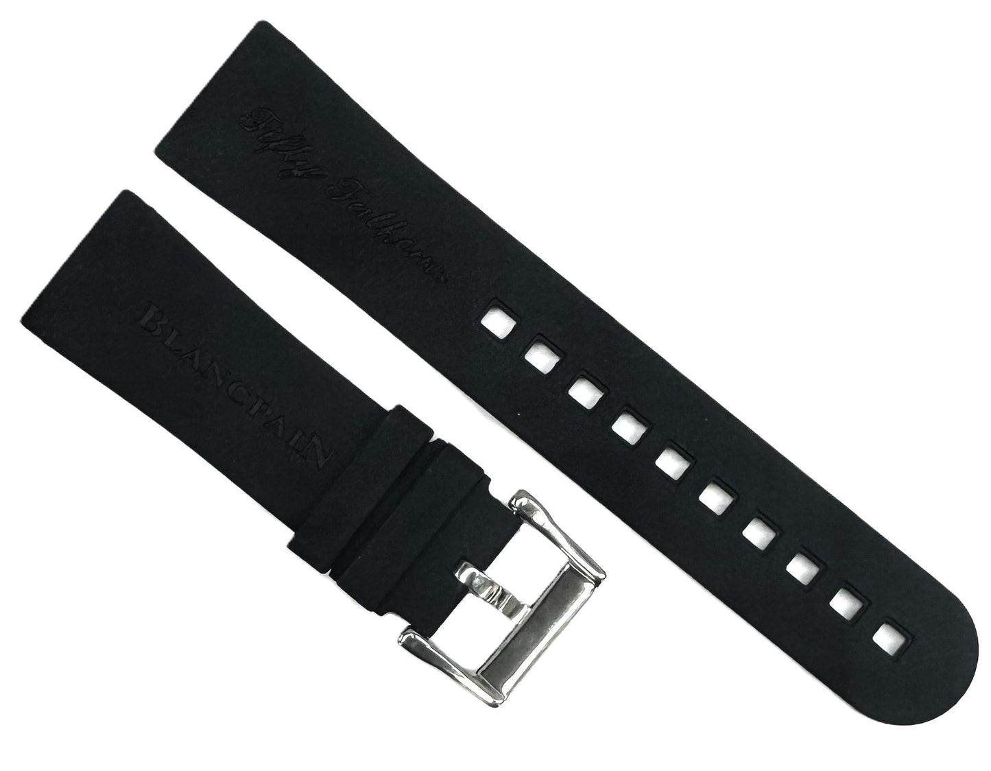 23x20 mm High-Quality Rubber Watch Band for BLANC PAIN Watches