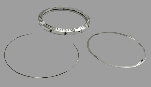 HIGH - QUALITY BRIETLING BAZEL SET (BEZEL, CLICKER, WIRE) FOR A49350 COCKPIT MODEL - Universal Jewelers & Watch Tools Inc.