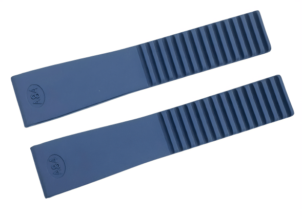 High Quality Rubber Watch Strap Navy - Blue Color fit to PATEK PHILLIPE Aquanaut 19x16mm - Universal Jewelers & Watch Tools Inc.