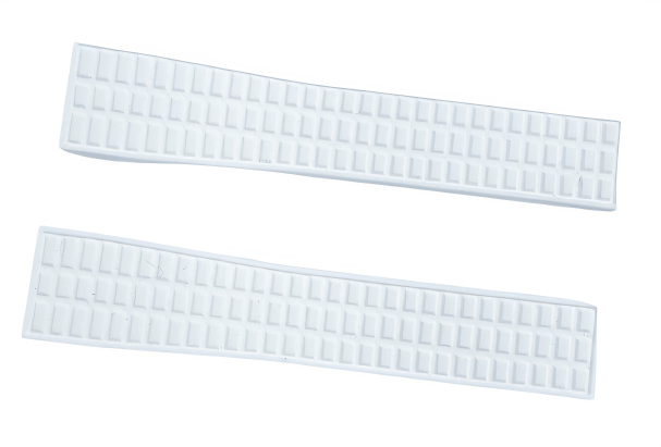 High Quality Rubber Watch Strap White Color fit to PATEK PHILLIPE Aquanaut 19x16mm - Universal Jewelers & Watch Tools Inc.