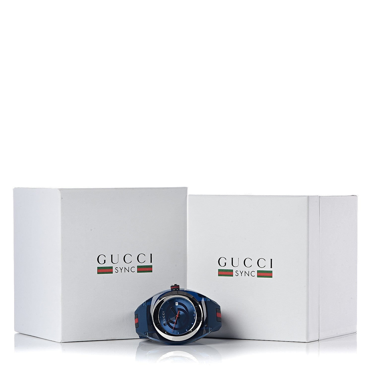 GUCCI SYNC YA137104 Men's Watch – Blue Dial, Quartz Movement, Authentic from Japan - Universal Jewelers & Watch Tools Inc.