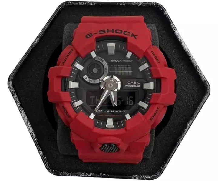 Men’s Casio G - SHOCK Model: GA700 - 4A Digital Quartz Resin Watch - Universal Jewelers & Watch Tools Inc.