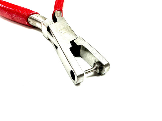 Notching Plier To Make Holes in Watch band Round shape Hight Quality - Universal Jewelers & Watch Tools Inc.
