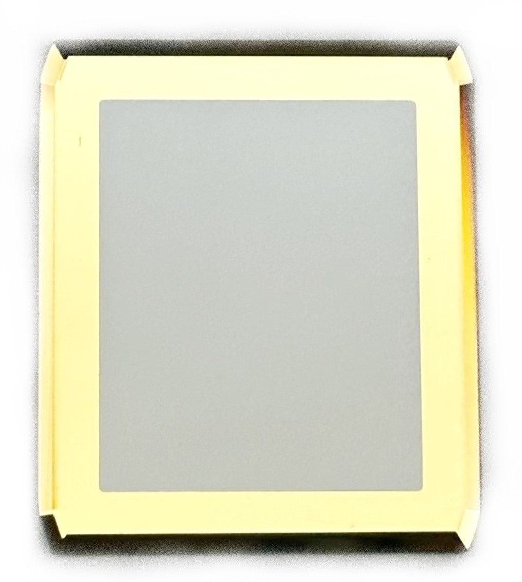 Crystal Glass to Fit BULOVA Rectangle Gold Trim Size (36.0×30.6)mm High Quality - Universal Jewelers & Watch Tools Inc.