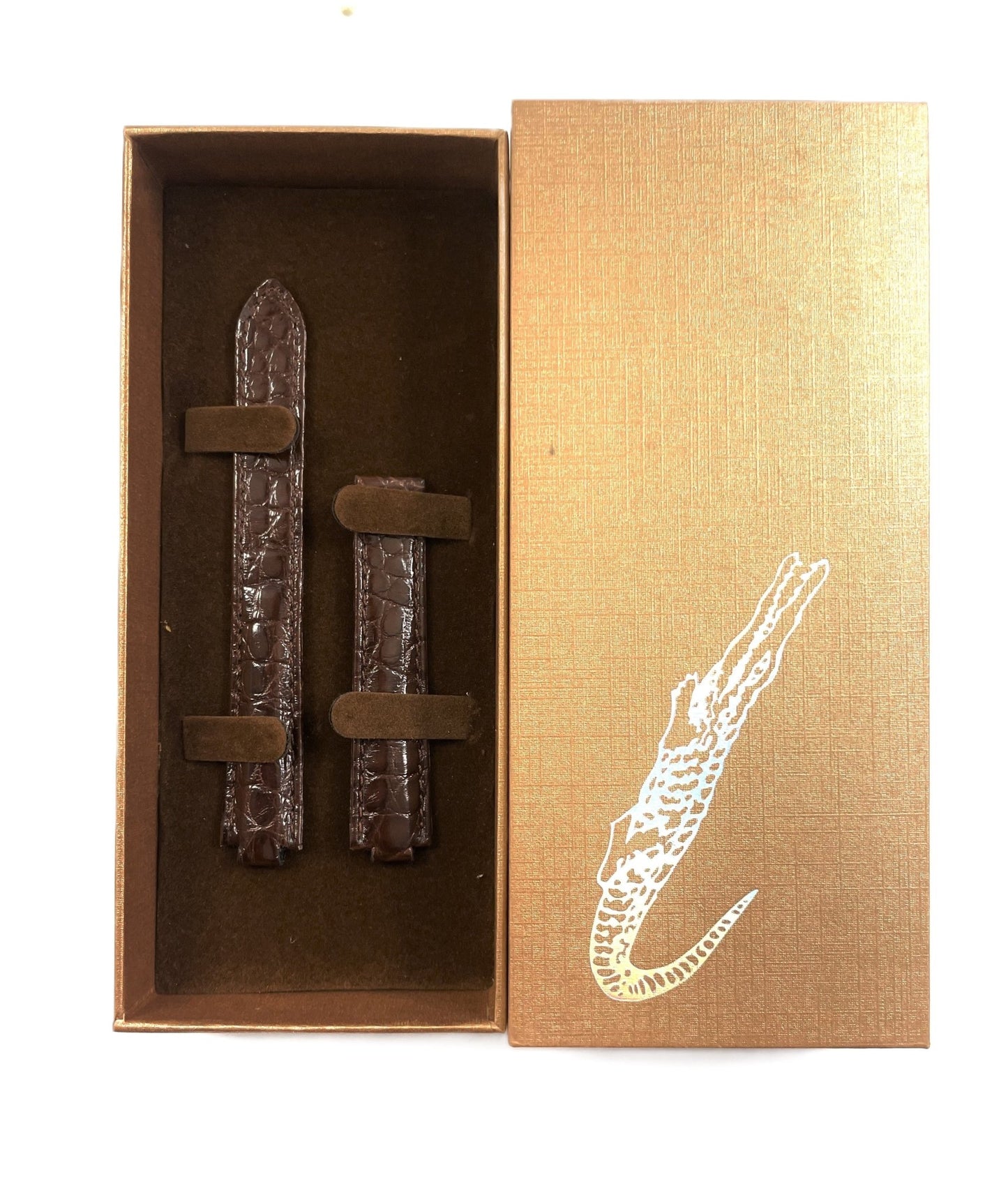 GENUINE ALLIGATOR WATCH BAND FOR CARTIER BLUE BALLOON 16MM TOP QUALITY - Universal Jewelers & Watch Tools Inc.