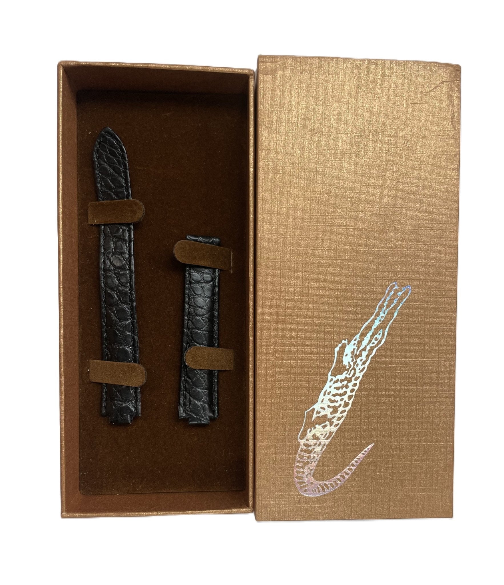 GENUINE ALLIGATOR WATCH BAND FOR CARTIER BLUE BALLOON 16MM TOP QUALITY - Universal Jewelers & Watch Tools Inc.