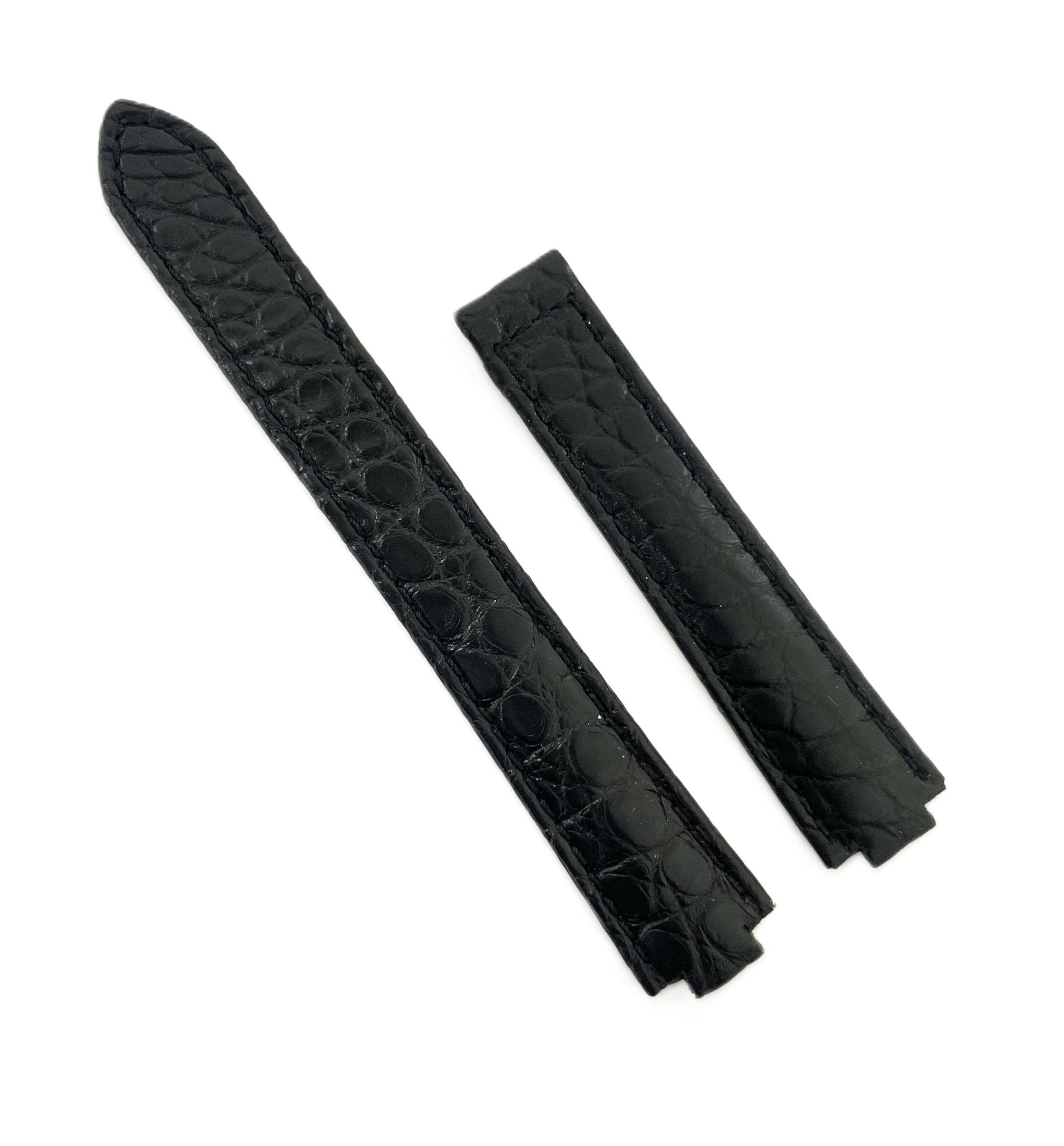 GENUINE ALLIGATOR WATCH BAND FOR CARTIER BLUE BALLOON 16MM TOP QUALITY - Universal Jewelers & Watch Tools Inc.