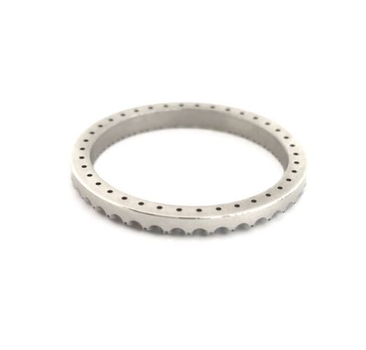 STAINLESS STEEL BEZEL 36.8 MM, FITS TO ROLEX FOR MOUNTING DIAMOND - Universal Jewelers & Watch Tools Inc.