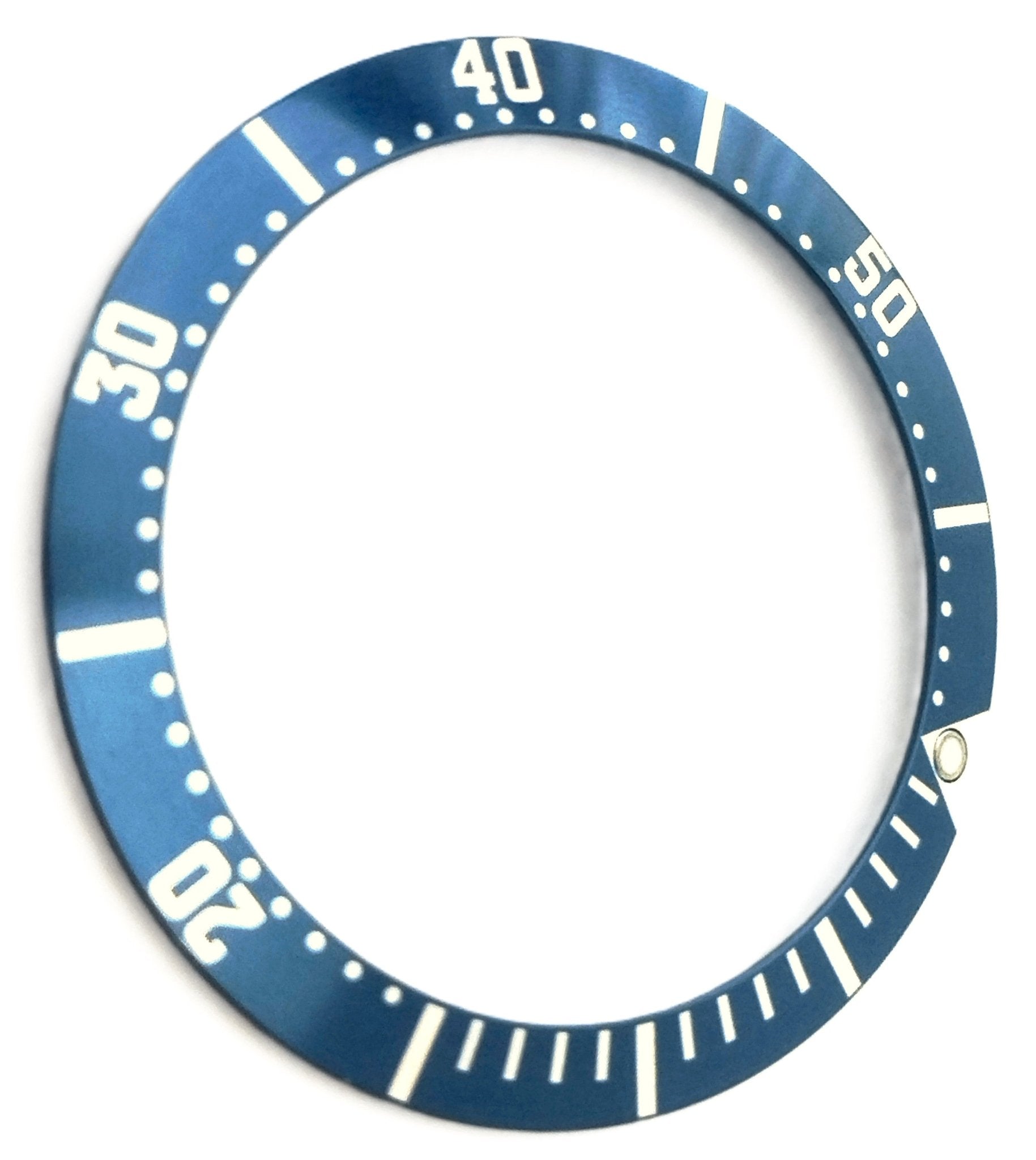 REPLACEMENT BEZEL INSERT DARK BLUE FOR WATCH 37.5x30.7 MM - Universal Jewelers & Watch Tools Inc.