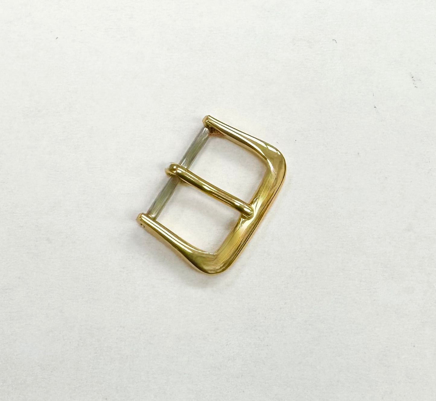 16MM WATCH BUCKLE FOR Leather & Rubber WATCH BAND STRAP SHINY GOLD - Universal Jewelers & Watch Tools Inc.