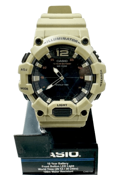 Sporty and Utilitarian Design Resin Men's Watch Casio HDC - 700 - Universal Jewelers & Watch Tools Inc.