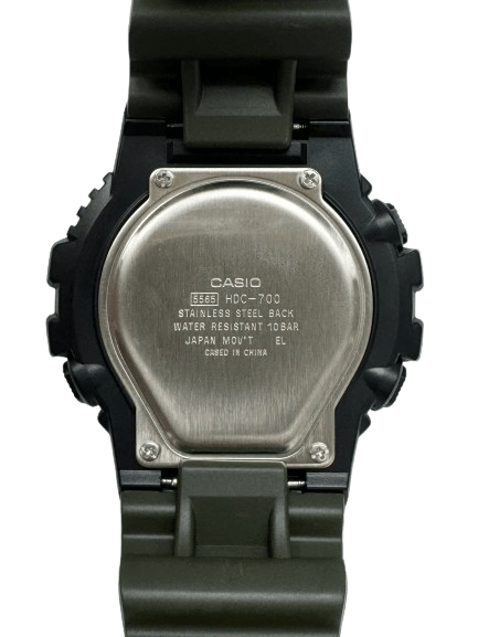 Sporty and Utilitarian Design Casio Men's Resin Watch HDC - 700 - Universal Jewelers & Watch Tools Inc.