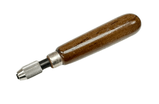 Mini Pin Vise with wooden handle Watch & Jewelry Repair Tool, 5mm - Universal Jewelers & Watch Tools Inc.