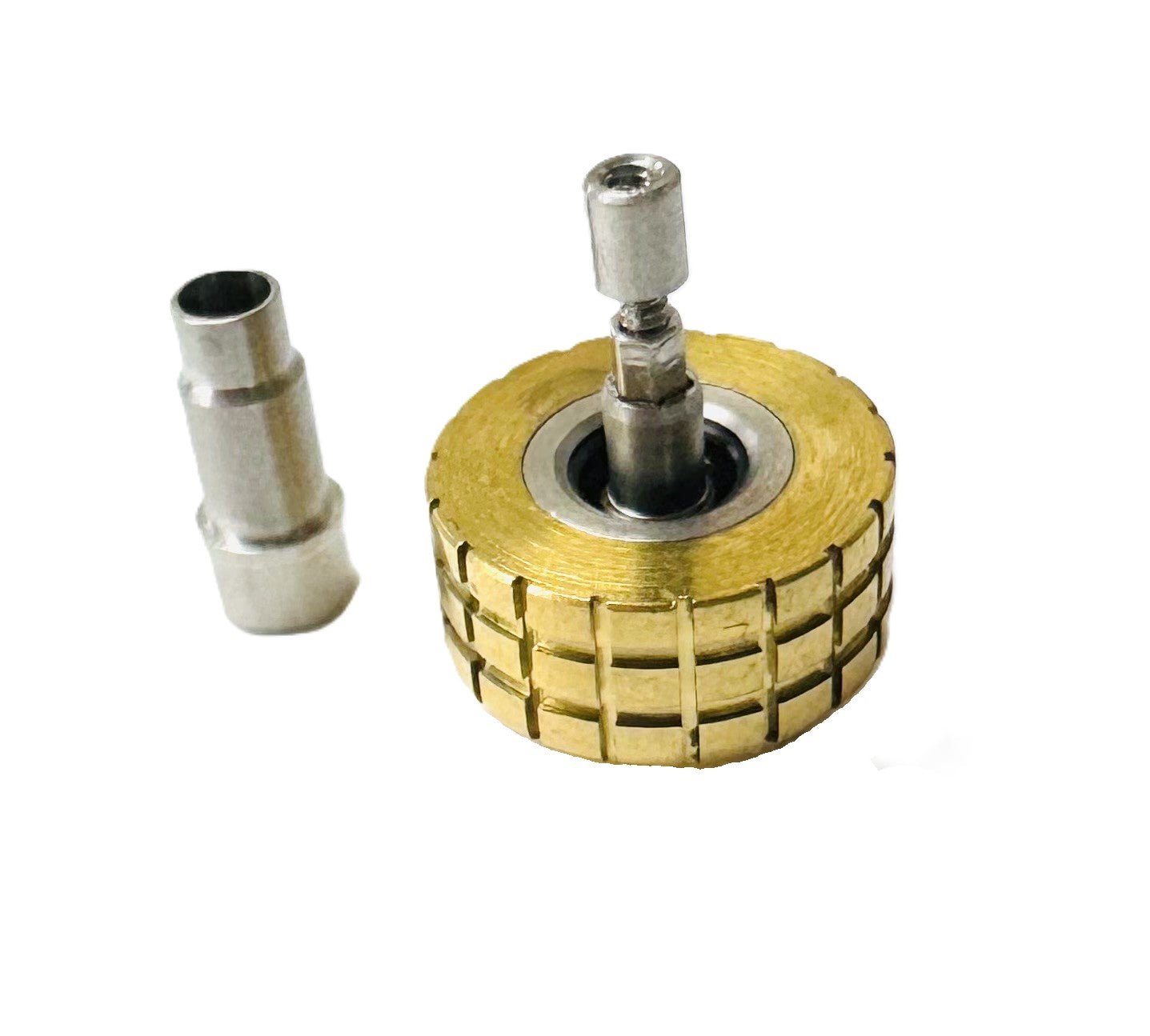 8.8mmx5.6mm Stainless Steel Replacement Crown with Tube for Breitling Super Avenger - Universal Jewelers & Watch Tools Inc.