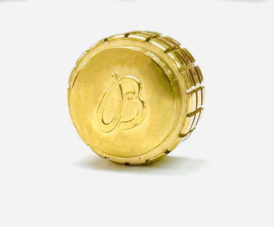 8.8mmx5.6mm Stainless Steel Replacement Crown with Tube for Breitling Super Avenger - Universal Jewelers & Watch Tools Inc.