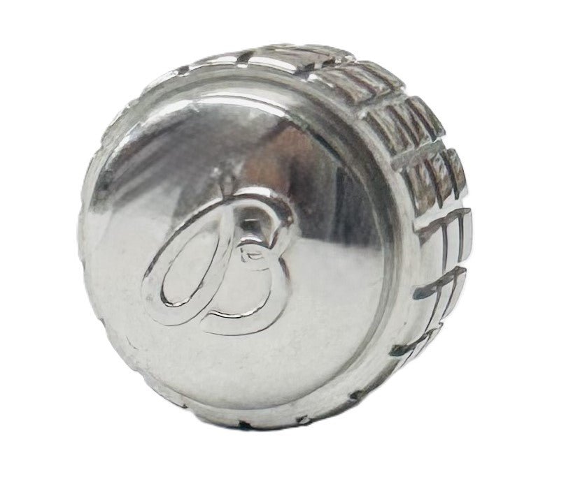 8.8mmx5.6mm Stainless Steel Replacement Crown with Tube for Breitling Super Avenger - Universal Jewelers & Watch Tools Inc.