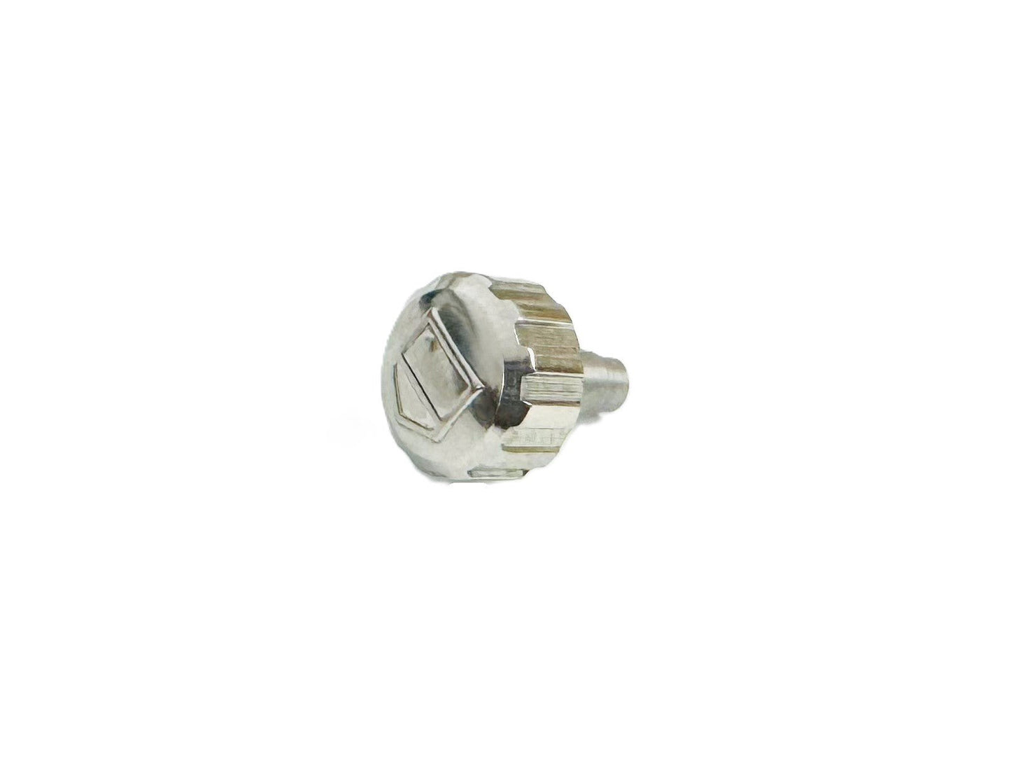 7.4x5.2mm Stainless Steel Replacement Crown with Tube for TAG Heuer AQUARACER - Universal Jewelers & Watch Tools Inc.