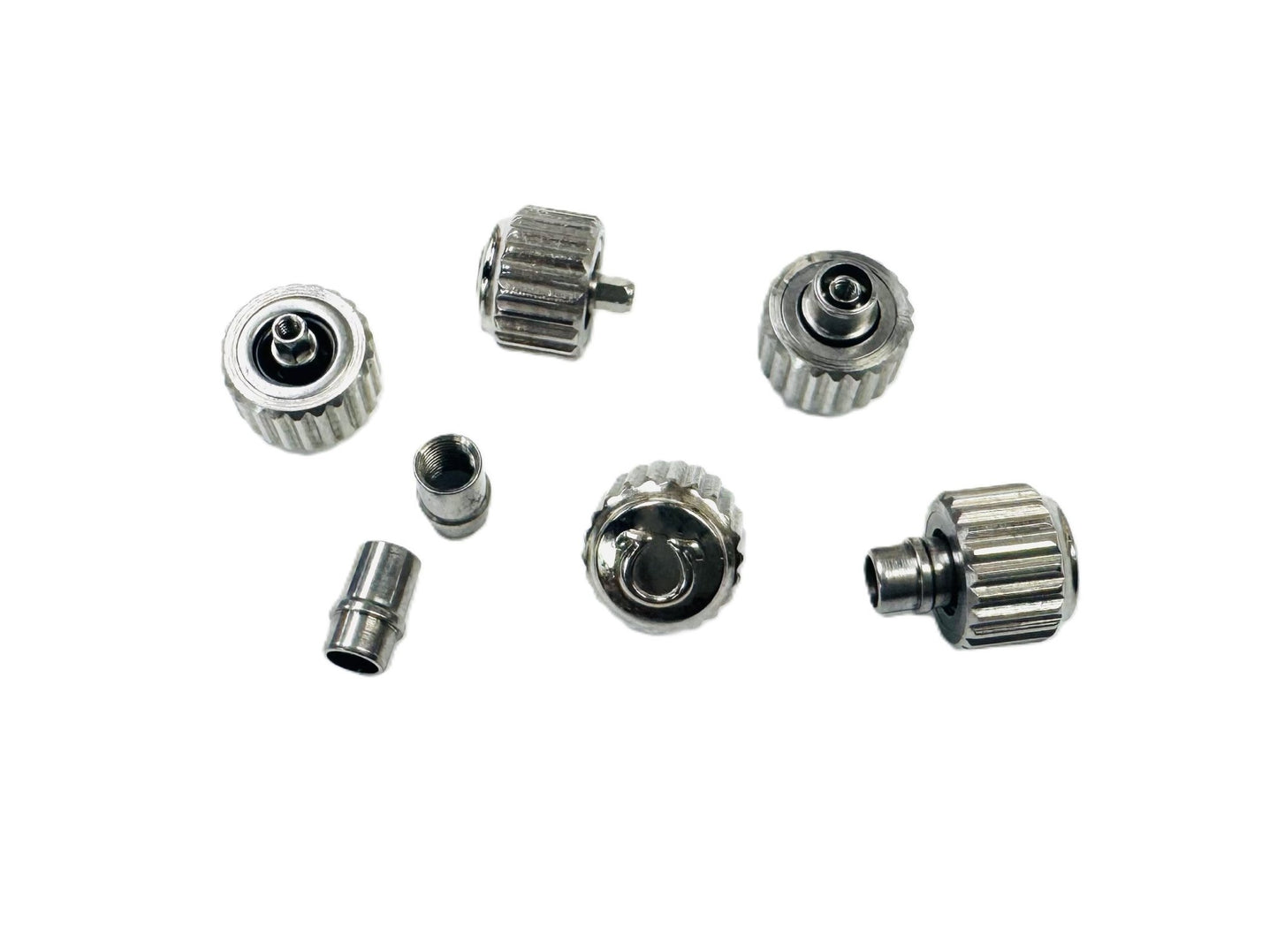 5.9mm Stainless Steel Replacement Crown with Tube for OMEGA Seamaster 300 - Universal Jewelers & Watch Tools Inc.