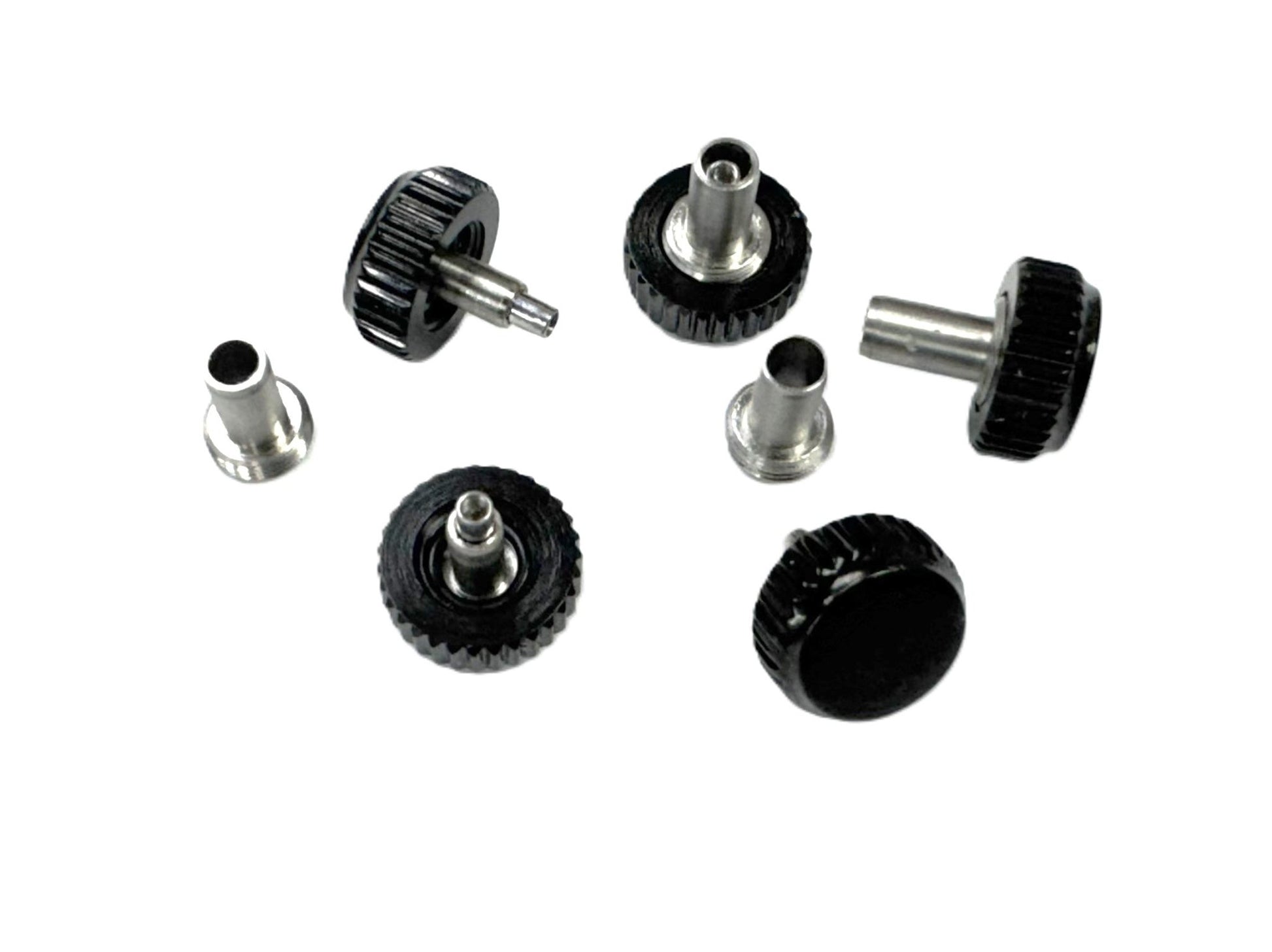 6.8x7 mm Stainless Steel Crown for INVICTA Watches, 4 Popular Colors - Universal Jewelers & Watch Tools Inc.