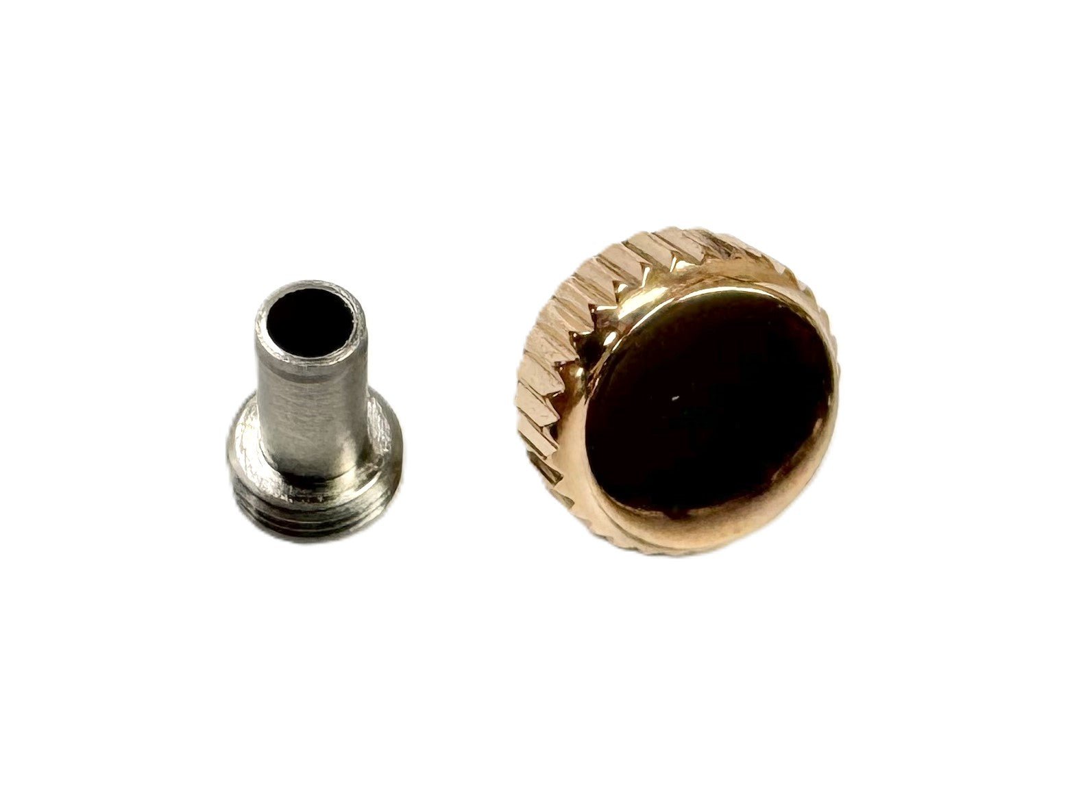 6.8x7 mm Stainless Steel Crown for INVICTA Watches, 4 Popular Colors - Universal Jewelers & Watch Tools Inc.