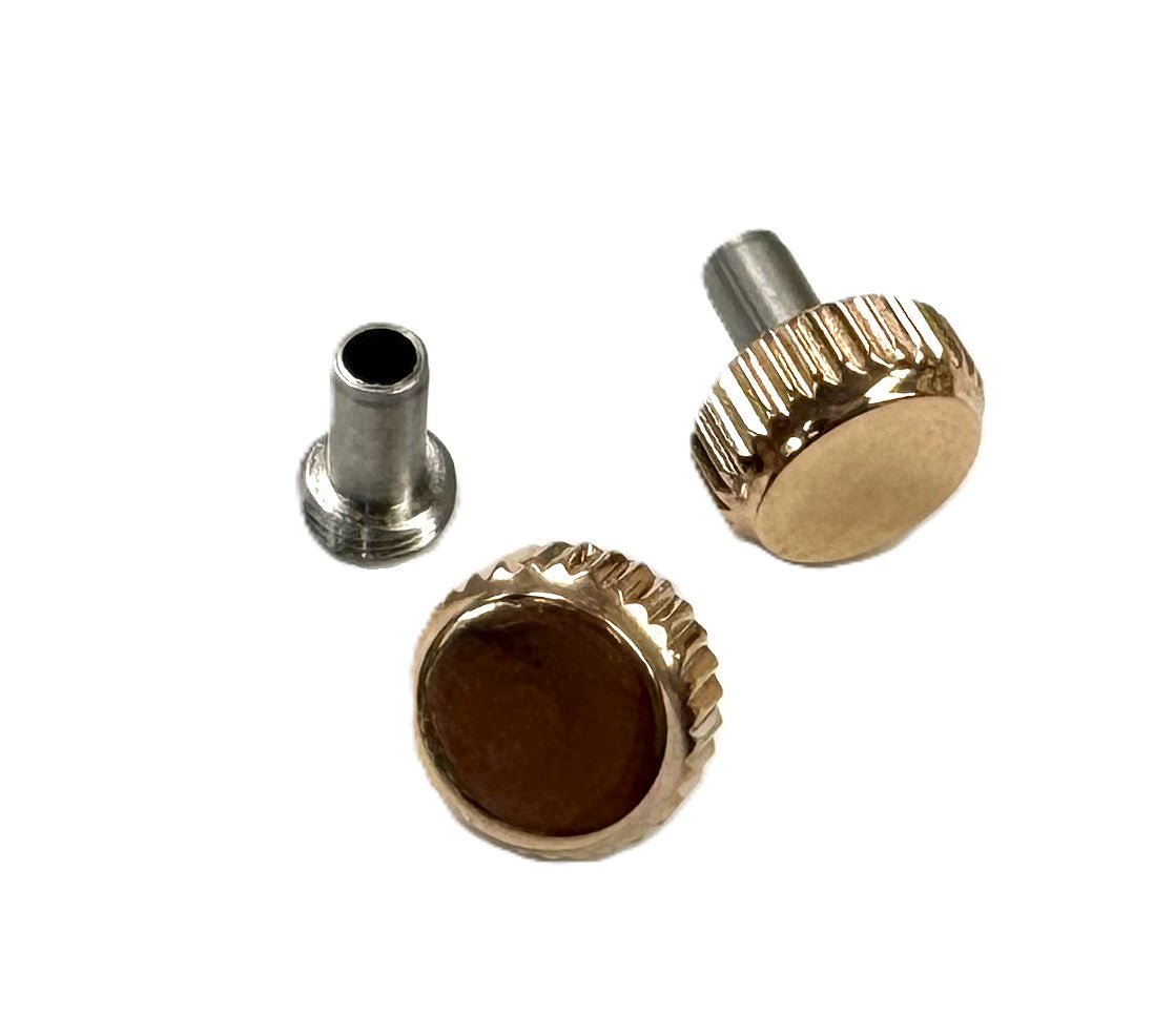 6.8x7 mm Stainless Steel Crown for INVICTA Watches, 4 Popular Colors - Universal Jewelers & Watch Tools Inc.