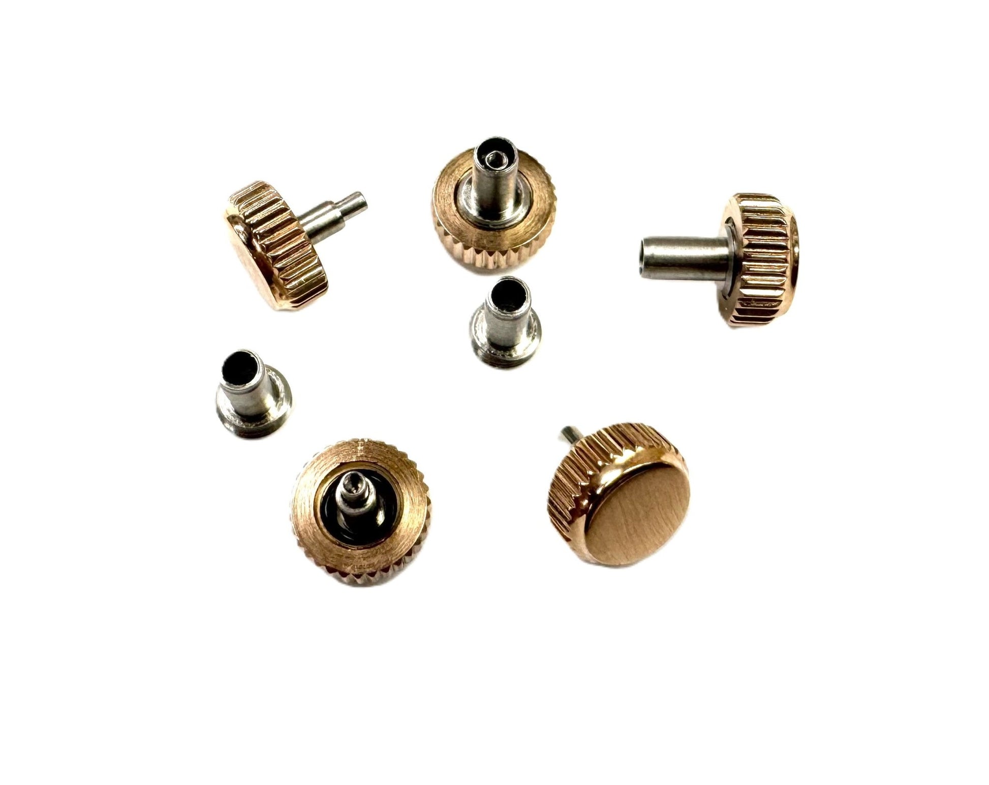 6.8x7 mm Stainless Steel Crown for INVICTA Watches, 4 Popular Colors - Universal Jewelers & Watch Tools Inc.