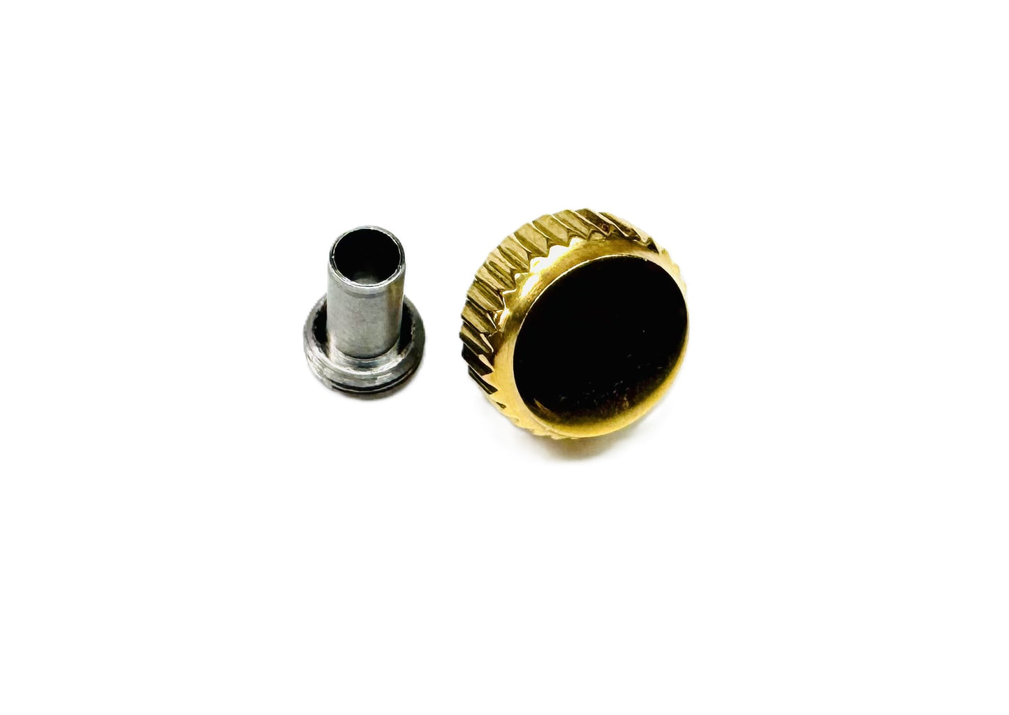 6.8x7 mm Stainless Steel Crown for INVICTA Watches, 4 Popular Colors - Universal Jewelers & Watch Tools Inc.