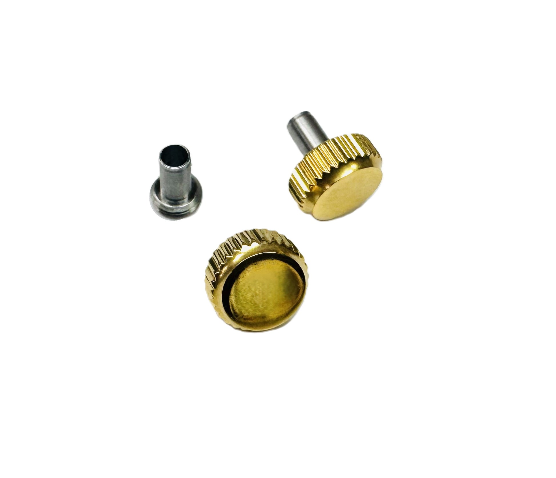 6.8x7 mm Stainless Steel Crown for INVICTA Watches, 4 Popular Colors - Universal Jewelers & Watch Tools Inc.