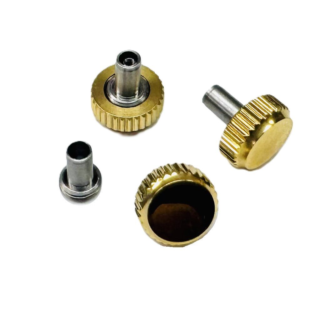 6.8x7 mm Stainless Steel Crown for INVICTA Watches, 4 Popular Colors - Universal Jewelers & Watch Tools Inc.